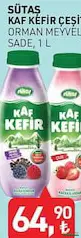 SÜTAŞ KAF KEFİR ÇEŞİTLERİ 1 L fiyat ve kampanya bilgisi